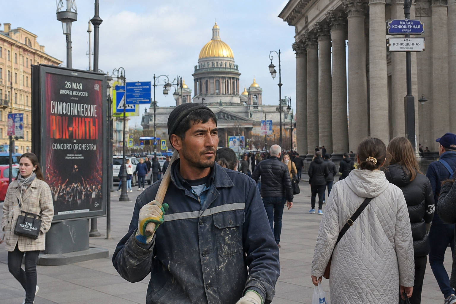 Гастарбайтер в СПб